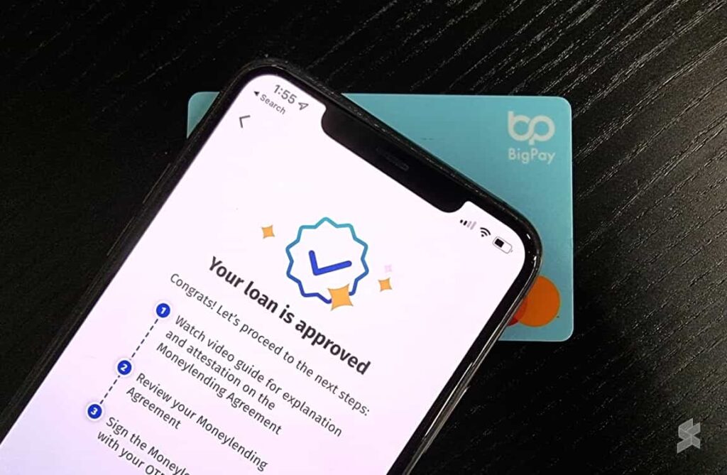 Apps BigPay boleh buat pinjaman peribadi